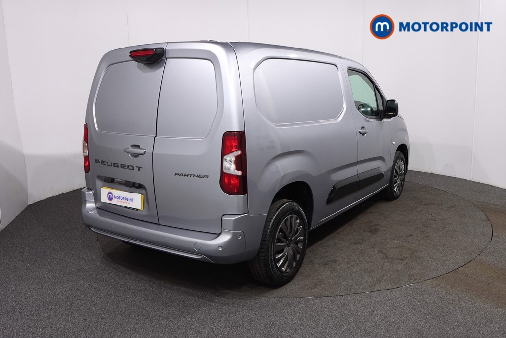 Peugeot Partner Asphalt Automatic Diesel Panel Van - Stock Number (1557670) - Drivers side rear corner