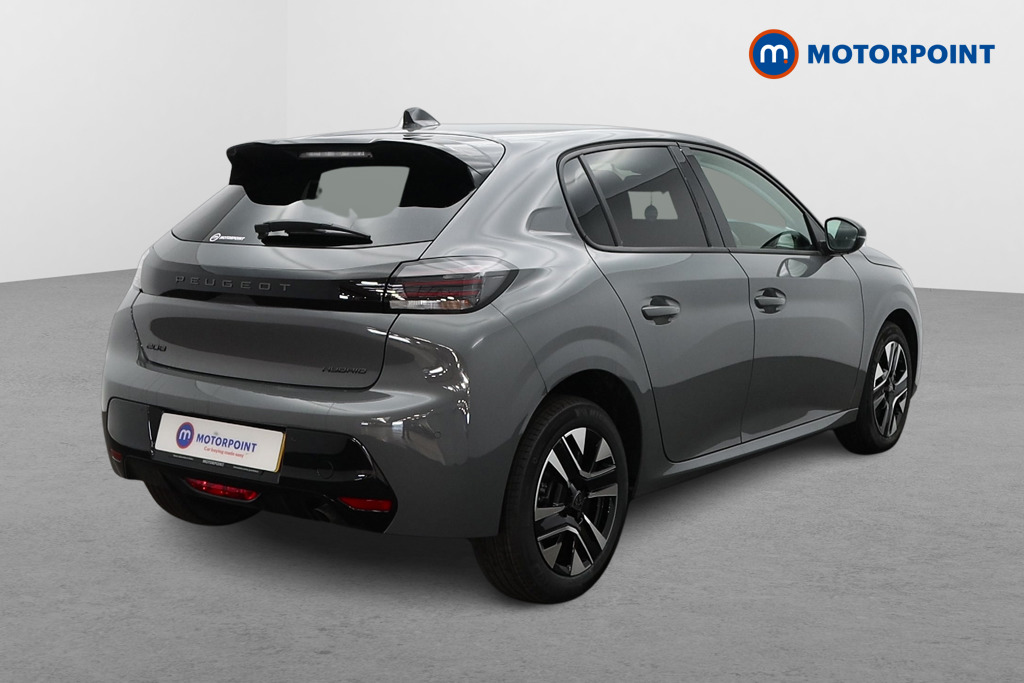 Peugeot 208 Allure Automatic Petrol-Electric Hybrid Hatchback - Stock Number (1559332) - Drivers side rear corner