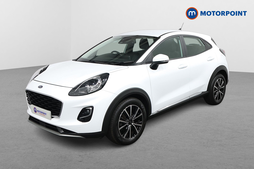 Ford Puma Titanium Manual Petrol-Electric Hybrid SUV - Stock Number (1561802) - Passenger side front corner