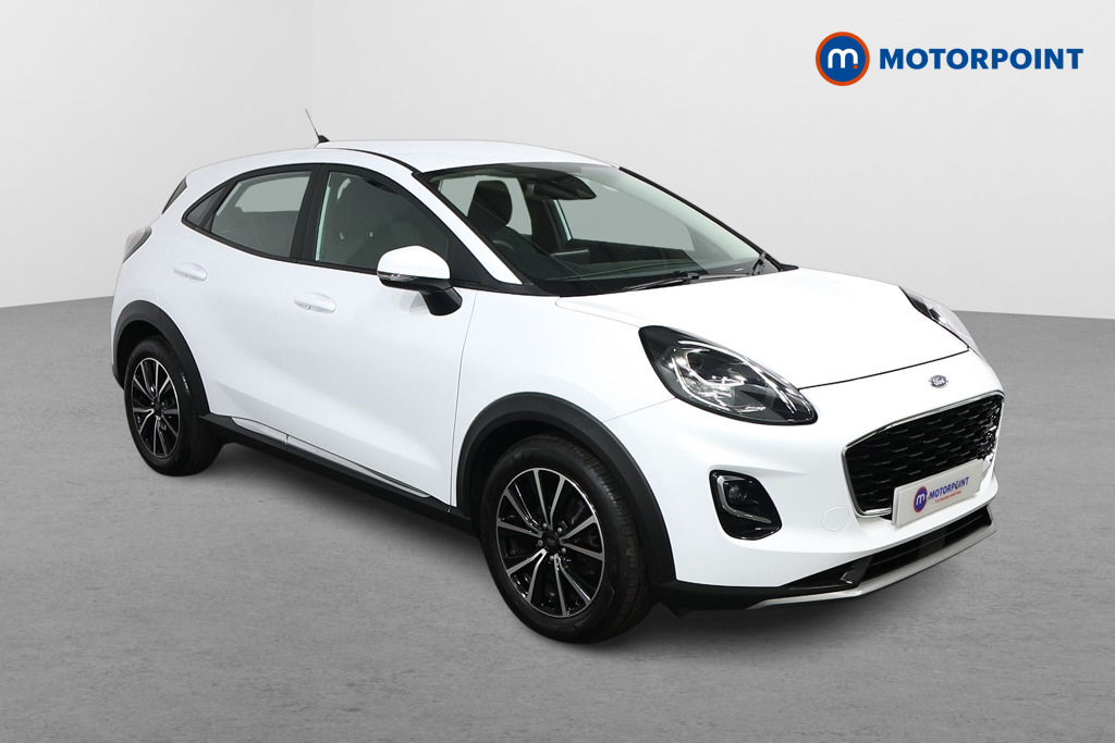 Ford Puma Titanium Manual Petrol-Electric Hybrid SUV - Stock Number (1561802) - Drivers side front corner