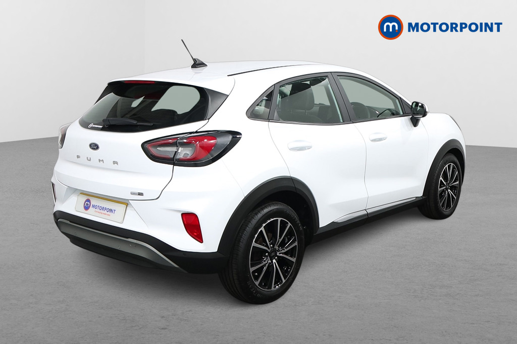 Ford Puma Titanium Manual Petrol-Electric Hybrid SUV - Stock Number (1561802) - Drivers side rear corner