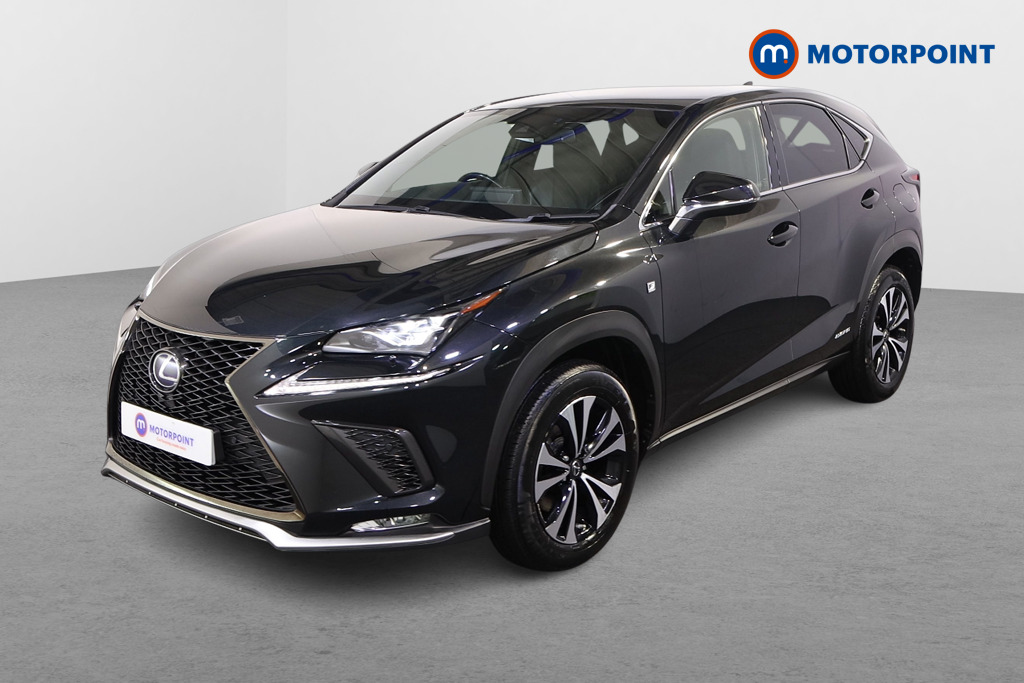 Lexus NX F-Sport Automatic Petrol-Electric Hybrid SUV - Stock Number (1562078) - Passenger side front corner