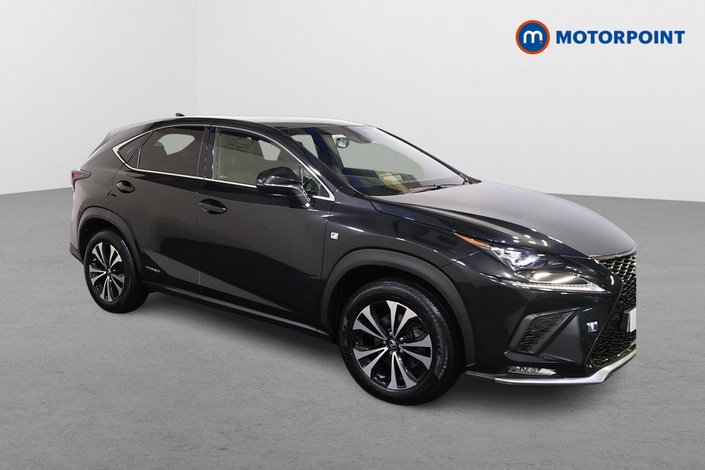 Lexus NX F-Sport Automatic Petrol-Electric Hybrid SUV - Stock Number (1562078) - Drivers side front corner