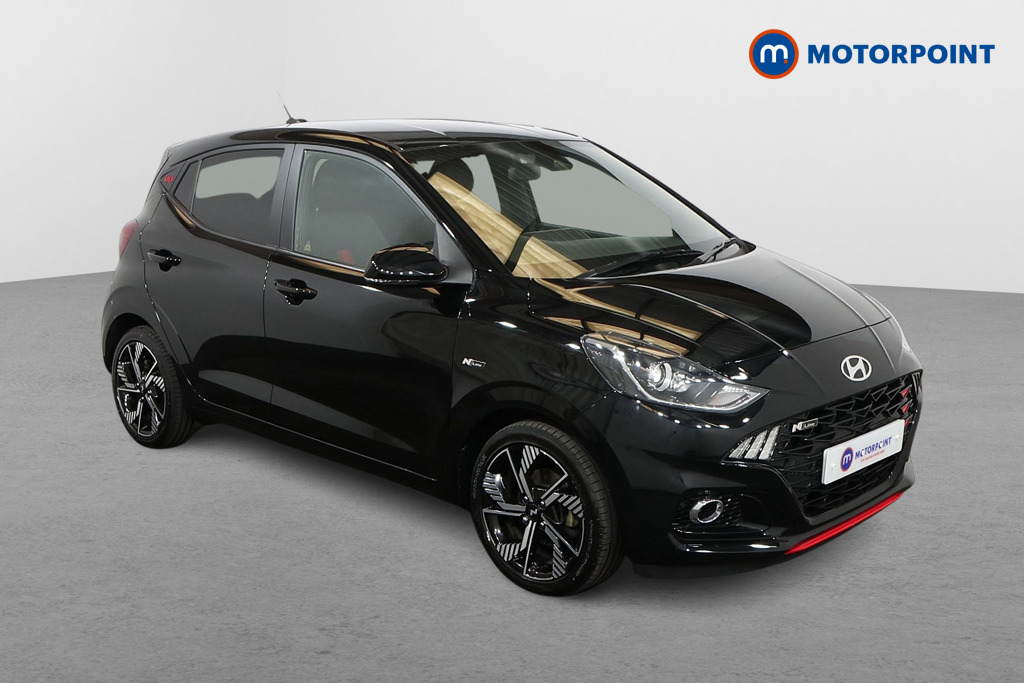 Hyundai I10 N Line Manual Petrol Hatchback - Stock Number (1562410) - Drivers side front corner