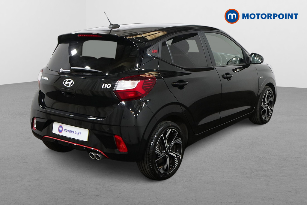 Hyundai I10 N Line Manual Petrol Hatchback - Stock Number (1562410) - Drivers side rear corner