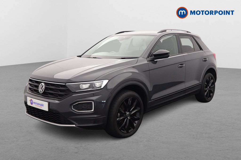 Volkswagen T-Roc Black Edition Automatic Petrol SUV - Stock Number (1563447) - Passenger side front corner