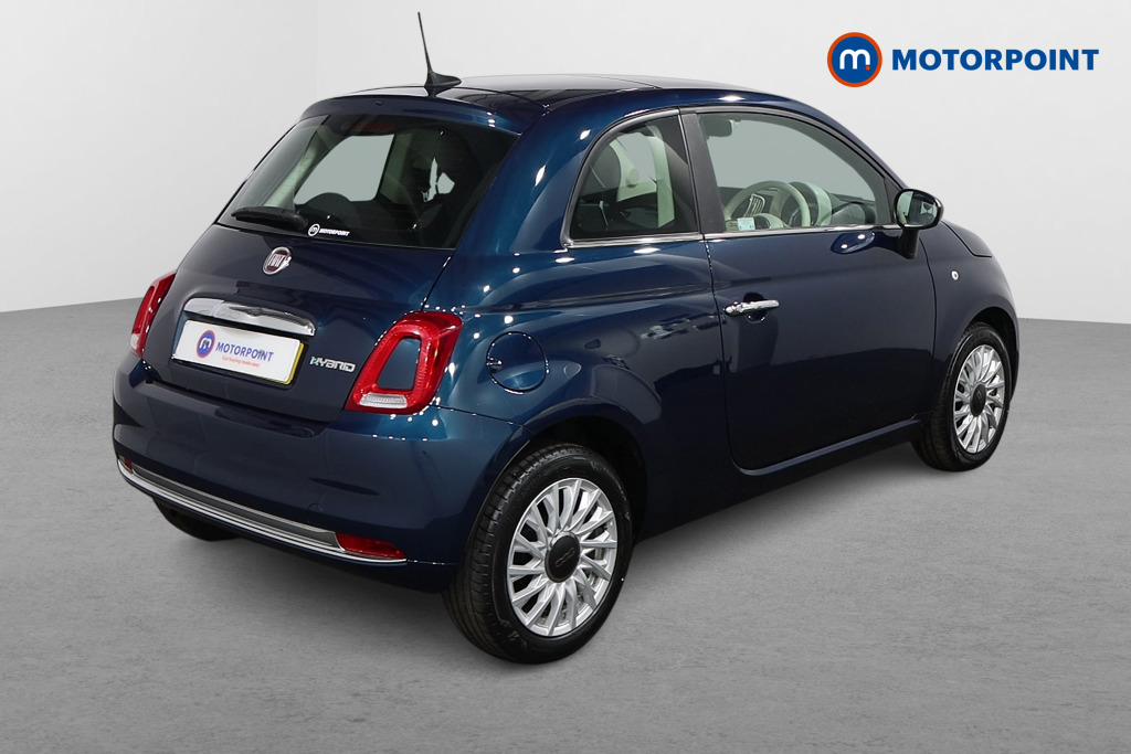 Fiat 500 1.0 Mild Hybrid 3Dr Manual Petrol-Electric Hybrid Hatchback - Stock Number (1556056) - Drivers side rear corner