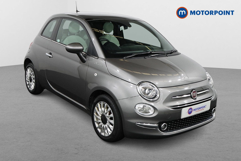 Fiat 500 Dolcevita Manual Petrol-Electric Hybrid Hatchback - Stock Number (1556886) - Drivers side front corner