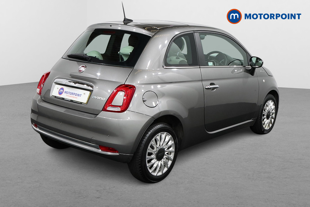 Fiat 500 Dolcevita Manual Petrol-Electric Hybrid Hatchback - Stock Number (1556886) - Drivers side rear corner