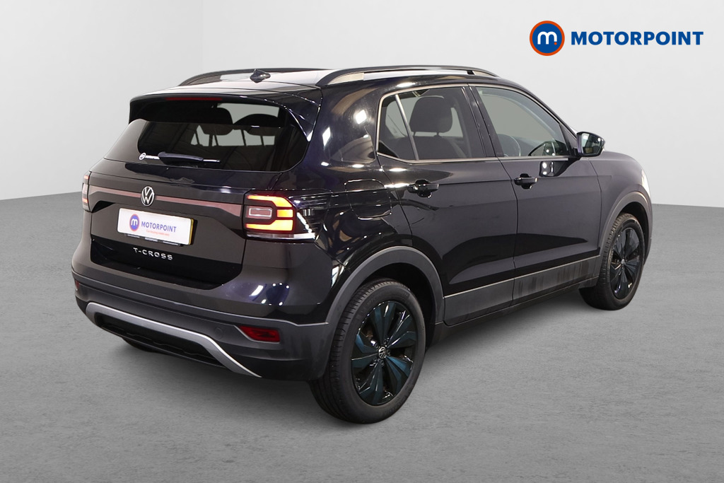 Volkswagen T-Cross SE Manual Petrol SUV - Stock Number (1557786) - Drivers side rear corner