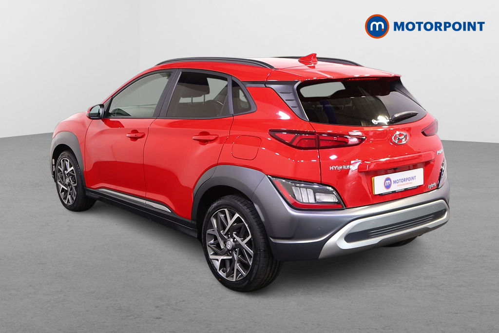 Hyundai Kona Premium Automatic Petrol-Electric Hybrid SUV - Stock Number (1558152) - Passenger side rear corner