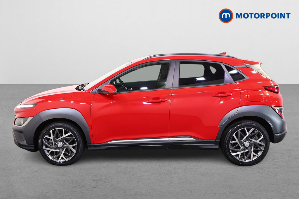 Hyundai Kona Premium Automatic Petrol-Electric Hybrid SUV - Stock Number (1558152) - Passenger side