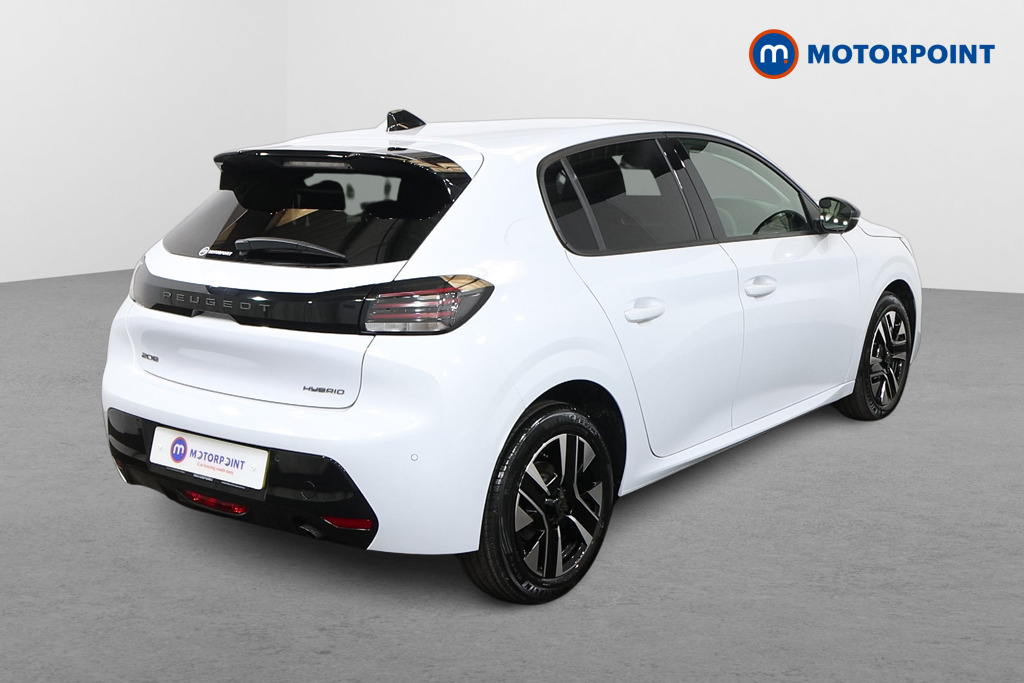 Peugeot 208 Allure Automatic Petrol-Electric Hybrid Hatchback - Stock Number (1559330) - Drivers side rear corner