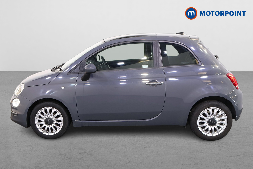 Fiat 500 Lounge Manual Petrol-Electric Hybrid Hatchback - Stock Number (1559618) - Passenger side