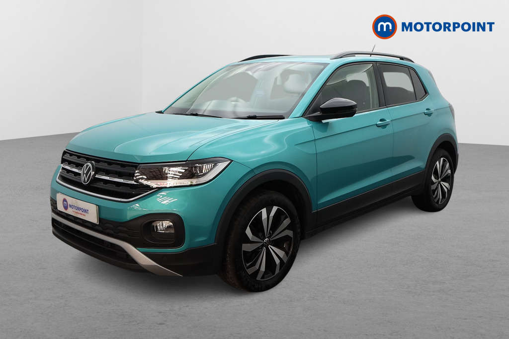 Volkswagen T-Cross Black Edition Manual Petrol SUV - Stock Number (1561329) - Passenger side front corner