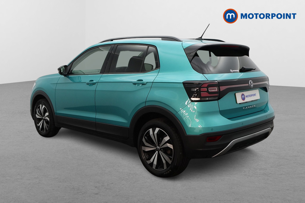 Volkswagen T-Cross Black Edition Manual Petrol SUV - Stock Number (1561329) - Passenger side rear corner