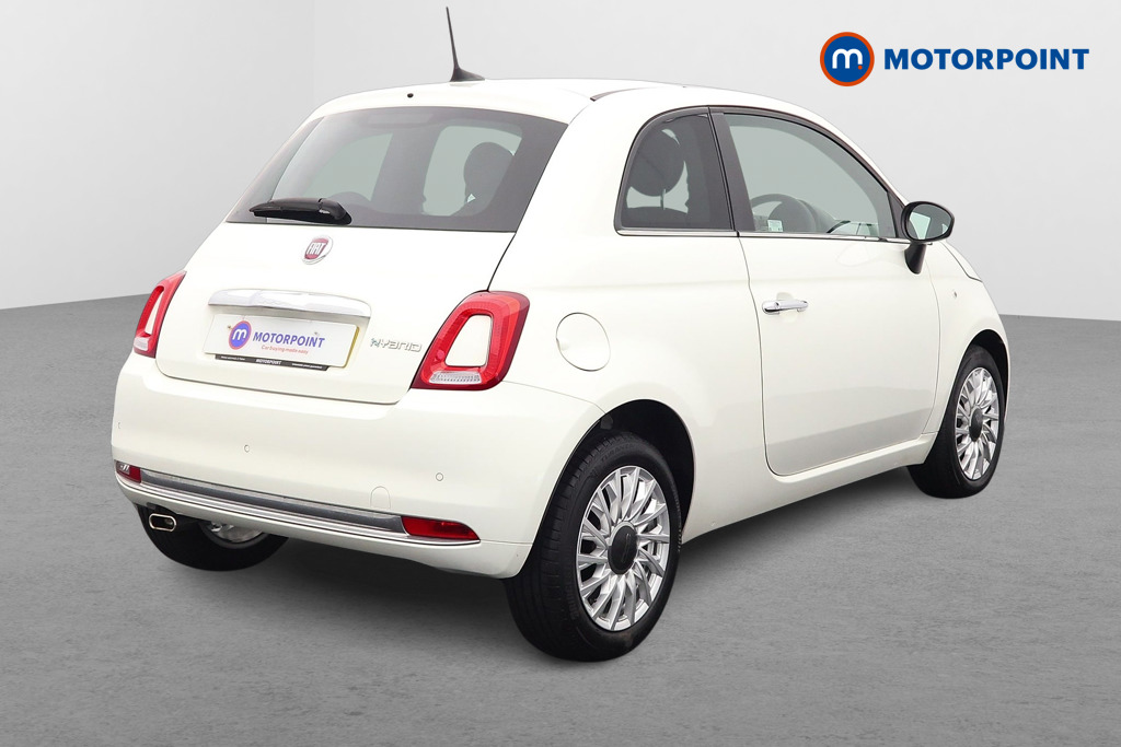 Fiat 500 1.0 Mild Hybrid 3Dr Manual Petrol-Electric Hybrid Hatchback - Stock Number (1562462) - Drivers side rear corner