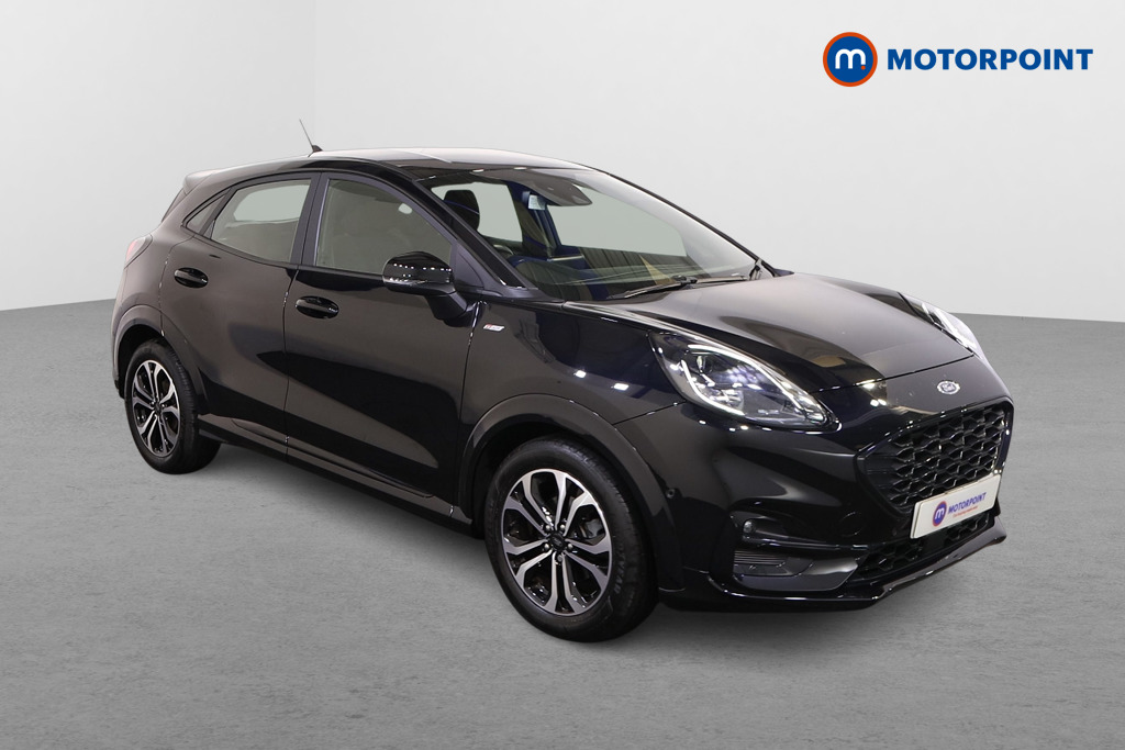 Ford Puma St-Line Manual Petrol-Electric Hybrid SUV - Stock Number (1562832) - Drivers side front corner