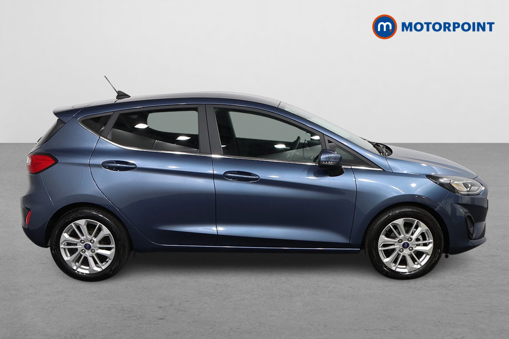 Ford Fiesta Titanium Manual Petrol-Electric Hybrid Hatchback - Stock Number (1563493) - Drivers side