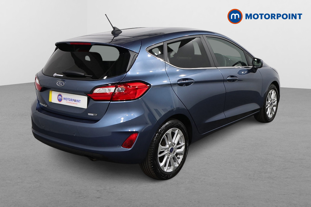 Ford Fiesta Titanium Manual Petrol-Electric Hybrid Hatchback - Stock Number (1563493) - Drivers side rear corner