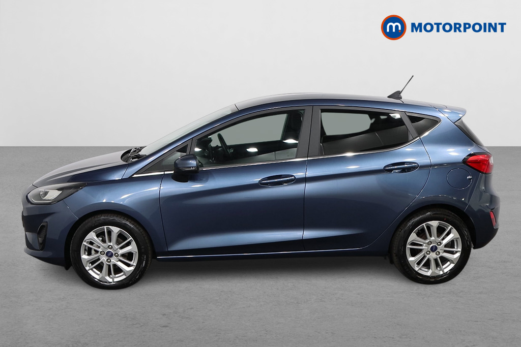 Ford Fiesta Titanium Manual Petrol-Electric Hybrid Hatchback - Stock Number (1563493) - Passenger side