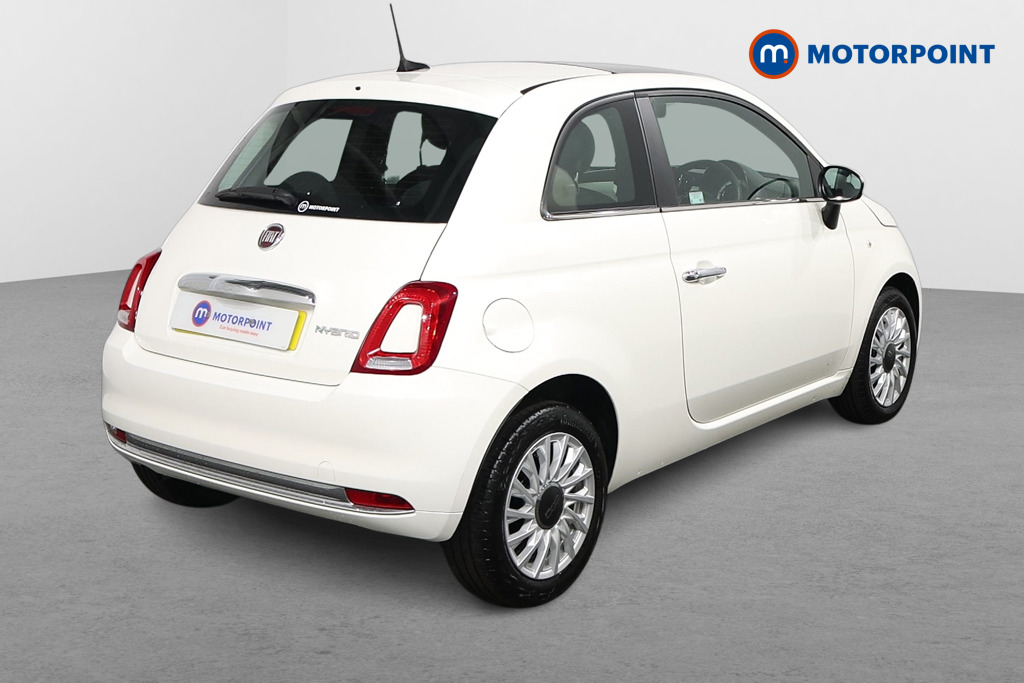 Fiat 500 1.0 Mild Hybrid 3Dr Manual Petrol-Electric Hybrid Hatchback - Stock Number (1557038) - Drivers side rear corner