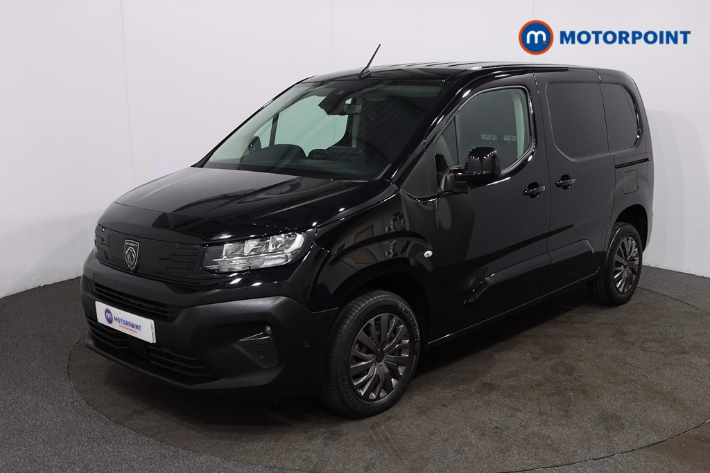 Peugeot Partner Asphalt Automatic Diesel Panel Van - Stock Number (1557707) - Passenger side front corner