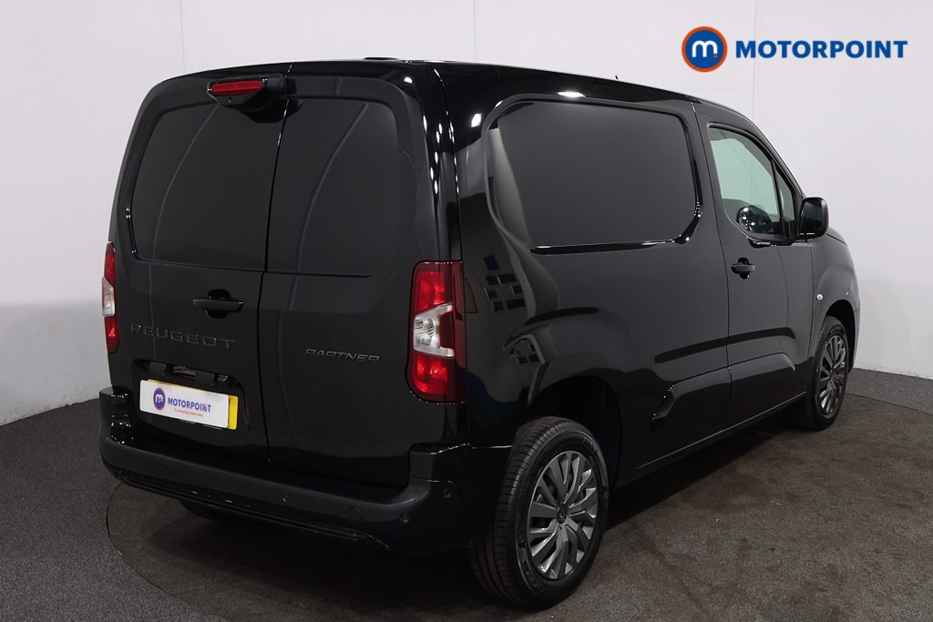 Peugeot Partner Asphalt Automatic Diesel Panel Van - Stock Number (1557707) - Drivers side rear corner