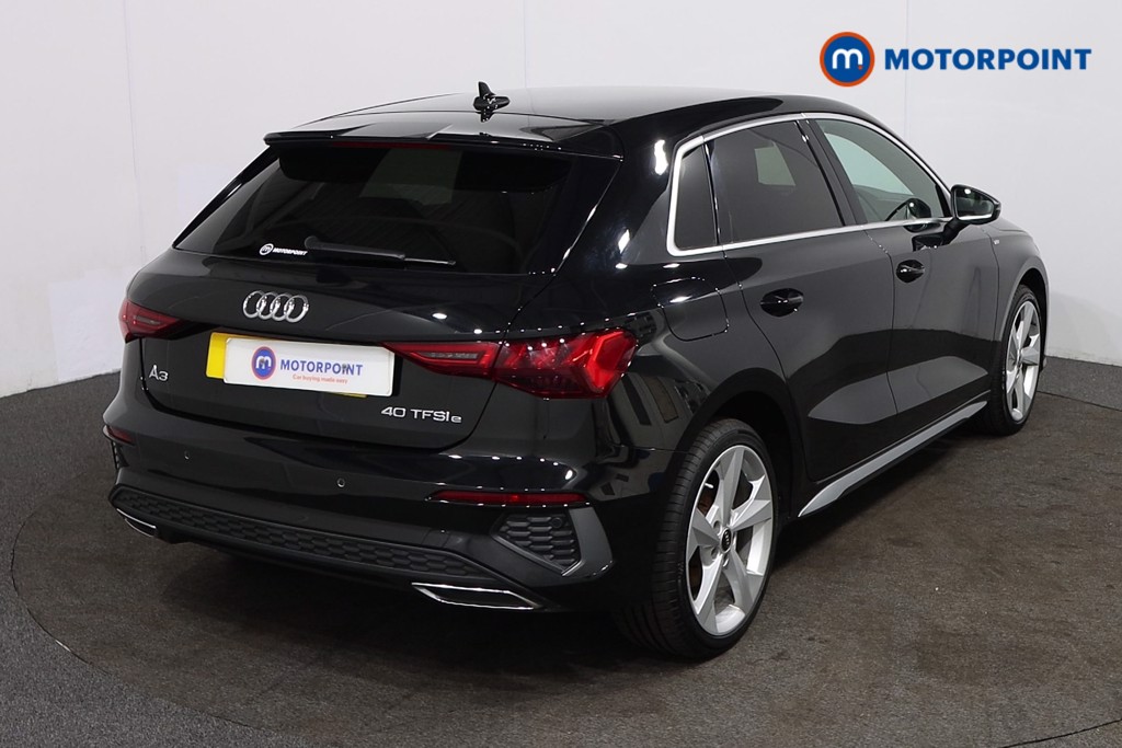Audi A3 S Line Automatic Petrol Plug-In Hybrid Hatchback - Stock Number (1563096) - Drivers side rear corner