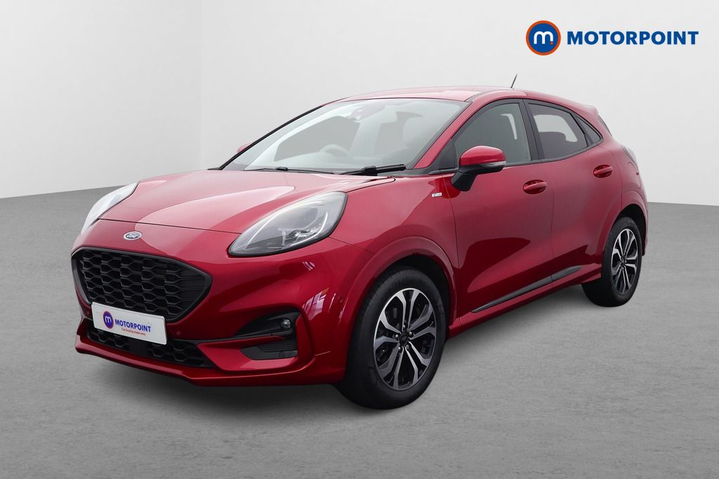 Ford Puma St-Line Automatic Petrol-Electric Hybrid SUV - Stock Number (1545522) - Passenger side front corner