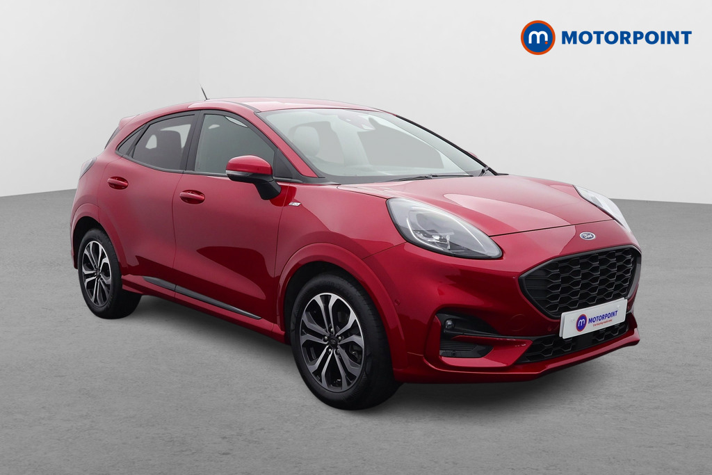 Ford Puma St-Line Automatic Petrol-Electric Hybrid SUV - Stock Number (1545522) - Drivers side front corner