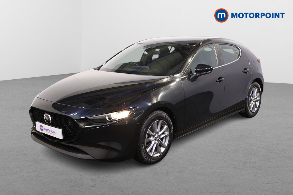 Mazda 3 Se-L Manual Petrol-Electric Hybrid Hatchback - Stock Number (1555825) - Passenger side front corner
