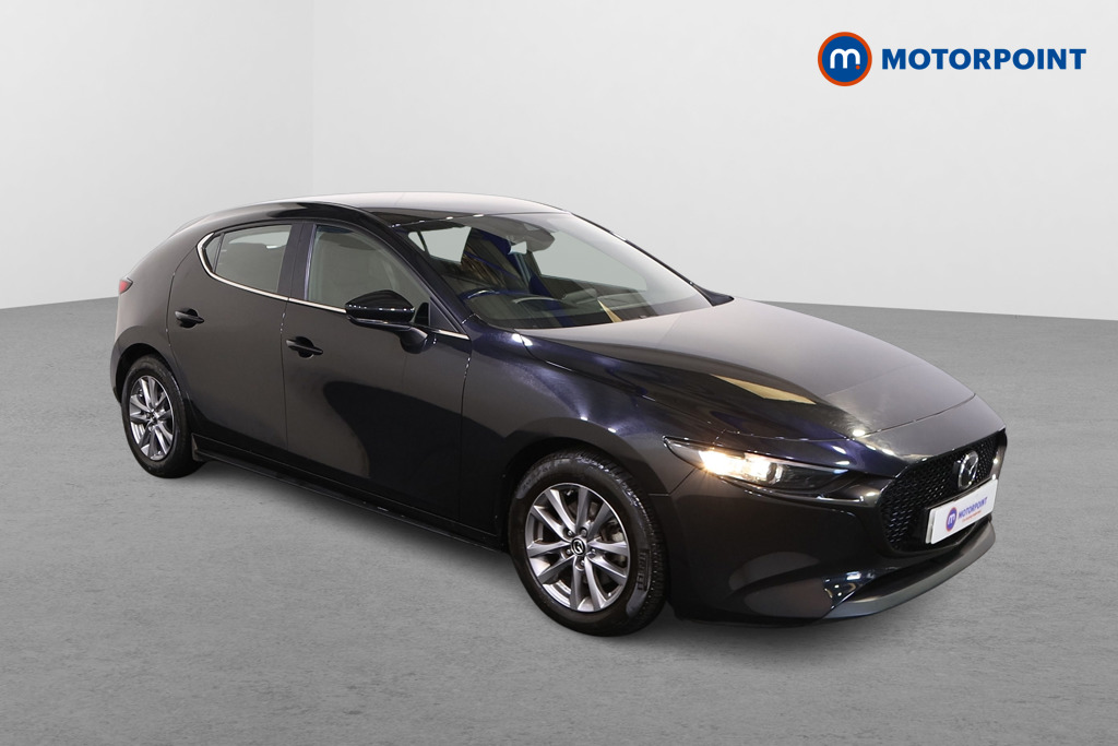 Mazda 3 Se-L Manual Petrol-Electric Hybrid Hatchback - Stock Number (1555825) - Drivers side front corner
