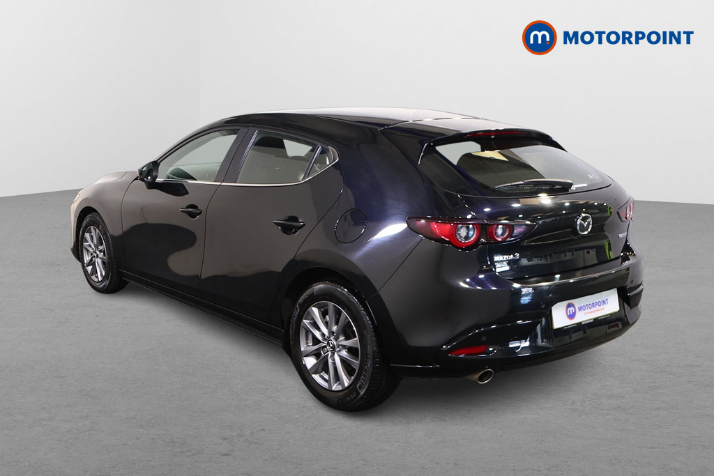 Mazda 3 Se-L Manual Petrol-Electric Hybrid Hatchback - Stock Number (1555825) - Passenger side rear corner