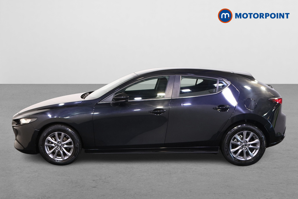 Mazda 3 Se-L Manual Petrol-Electric Hybrid Hatchback - Stock Number (1555825) - Passenger side