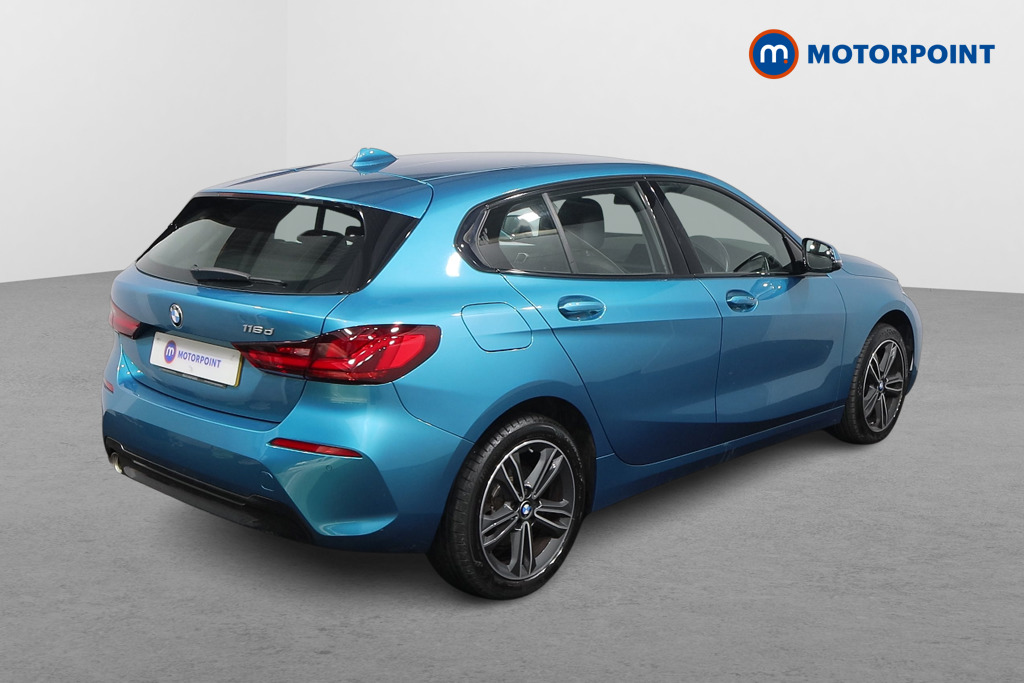 BMW 1 Series Sport Automatic Diesel Hatchback - Stock Number (1556729) - Drivers side rear corner