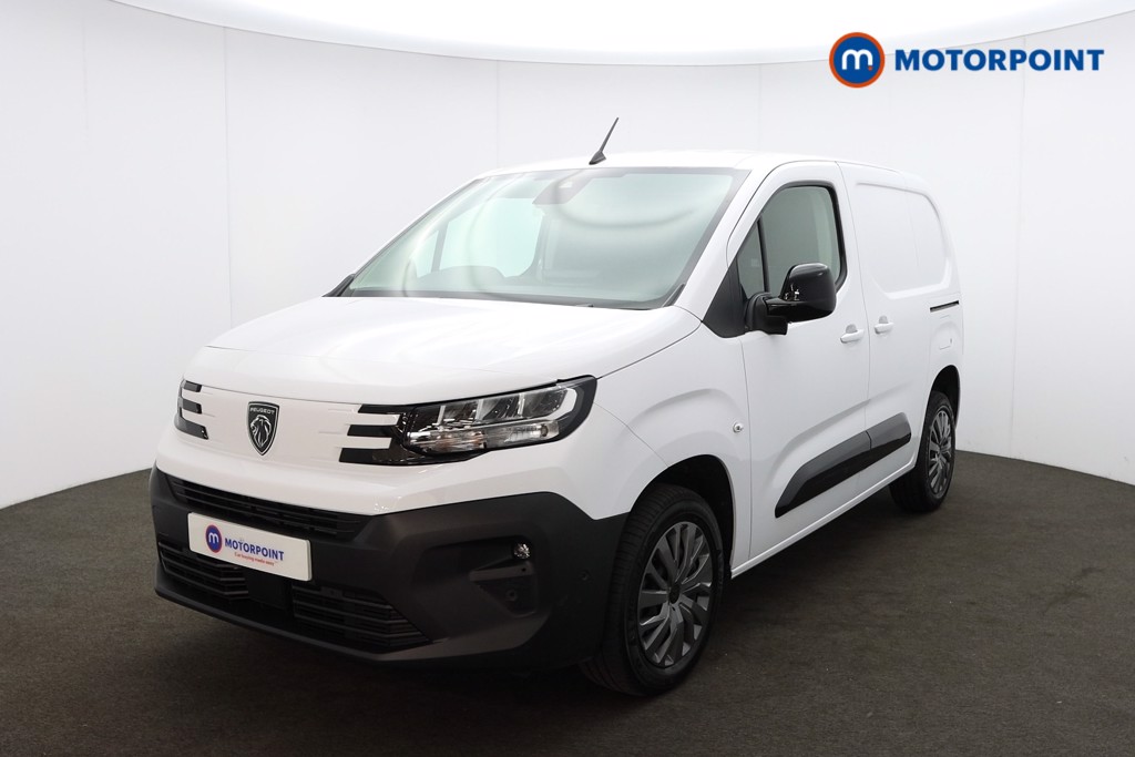 Peugeot Partner Asphalt Automatic Diesel Panel Van - Stock Number (1557690) - Passenger side front corner