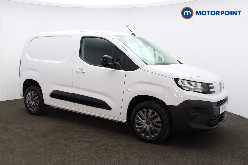 Peugeot Partner Asphalt Automatic Diesel Panel Van - Stock Number (1557690) - Drivers side front corner