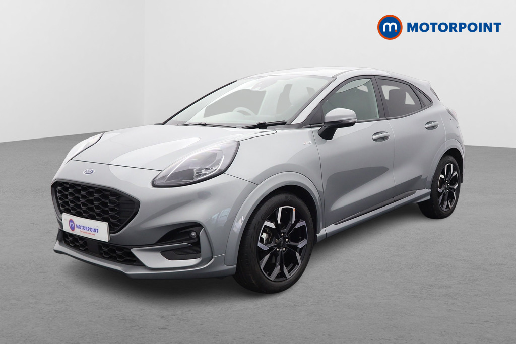 Ford Puma St-Line X Manual Petrol-Electric Hybrid SUV - Stock Number (1558749) - Passenger side front corner