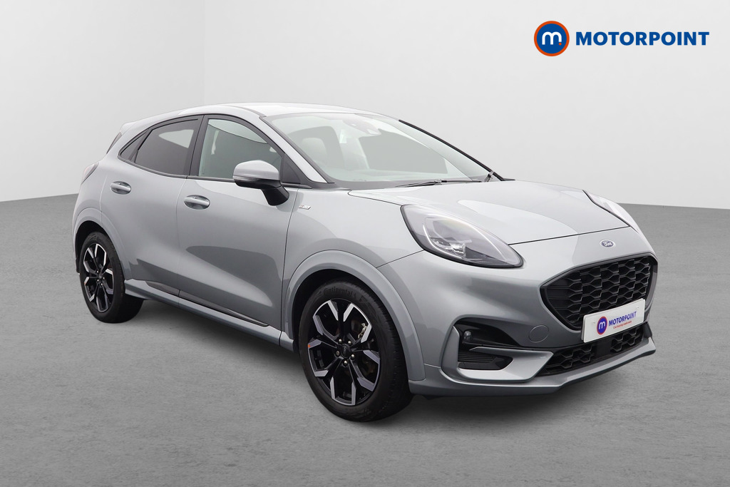 Ford Puma St-Line X Manual Petrol-Electric Hybrid SUV - Stock Number (1558749) - Drivers side front corner