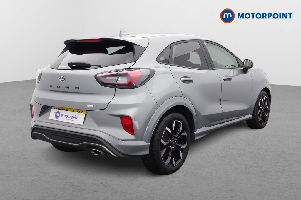 Ford Puma St-Line X Manual Petrol-Electric Hybrid SUV - Stock Number (1558749) - Drivers side rear corner