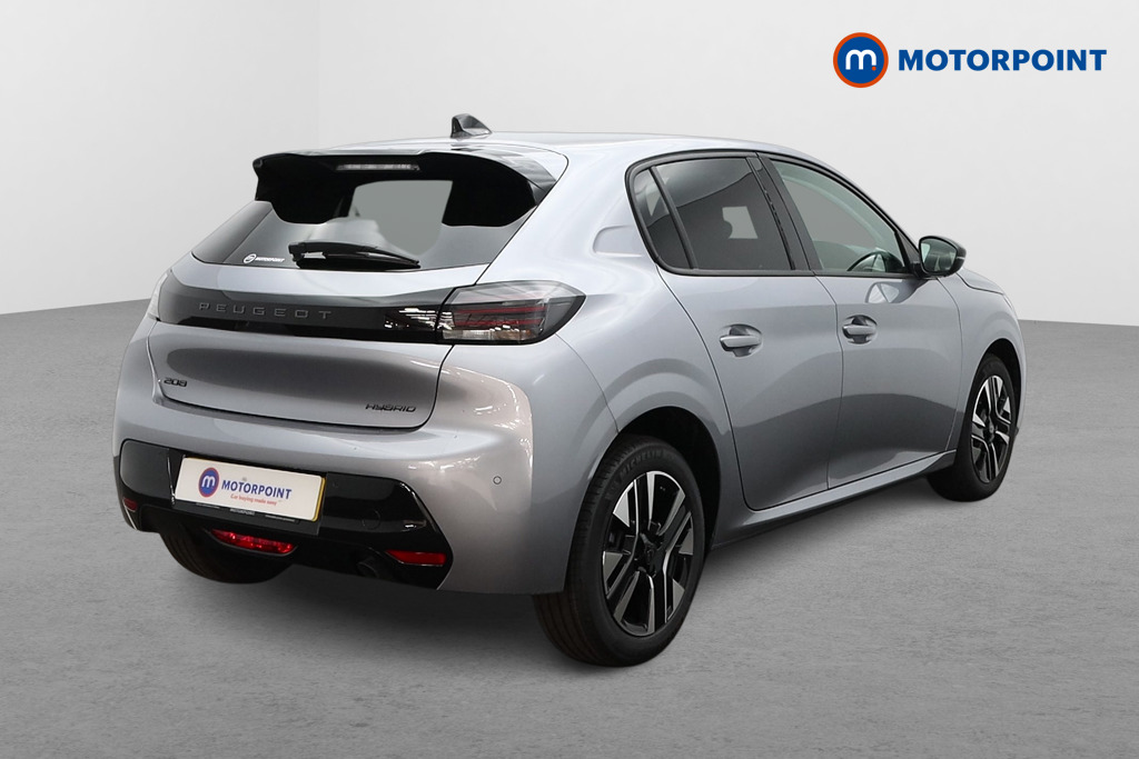 Peugeot 208 Allure Automatic Petrol-Electric Hybrid Hatchback - Stock Number (1559320) - Drivers side rear corner