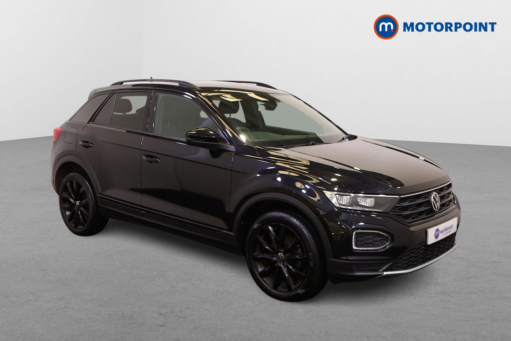 Volkswagen T-Roc Black Edition Automatic Petrol SUV - Stock Number (1559497) - Drivers side front corner