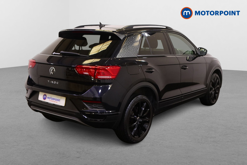 Volkswagen T-Roc Black Edition Automatic Petrol SUV - Stock Number (1559497) - Drivers side rear corner
