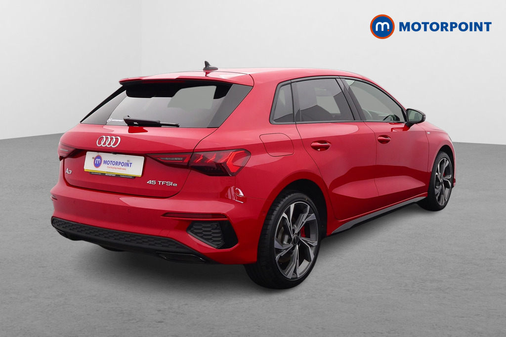 Audi A3 S Line Competition Automatic Petrol Plug-In Hybrid Hatchback - Stock Number (1559663) - Drivers side rear corner