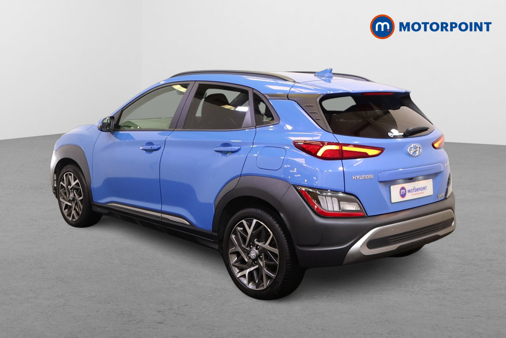 Hyundai Kona Ultimate Automatic Petrol-Electric Hybrid SUV - Stock Number (1563414) - Passenger side rear corner