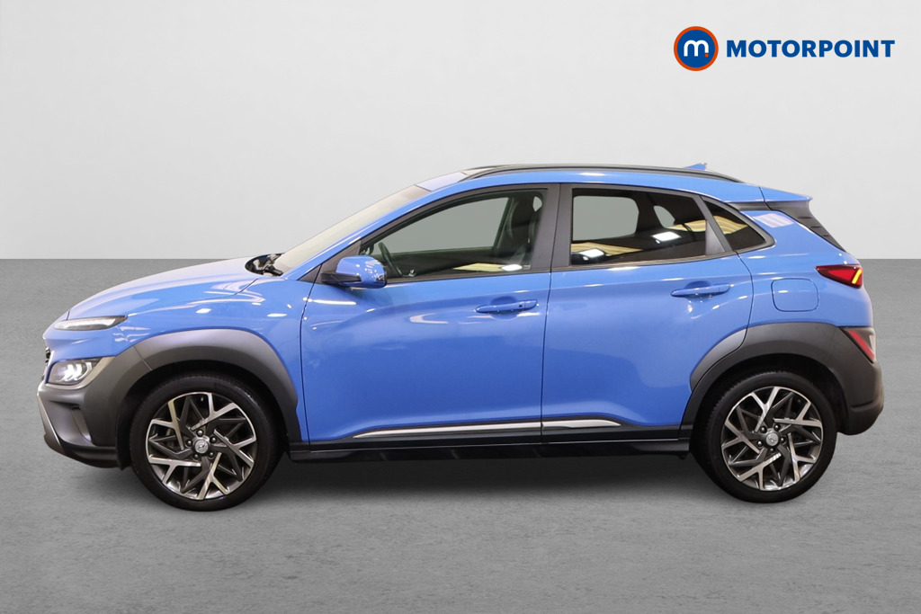 Hyundai Kona Ultimate Automatic Petrol-Electric Hybrid SUV - Stock Number (1563414) - Passenger side