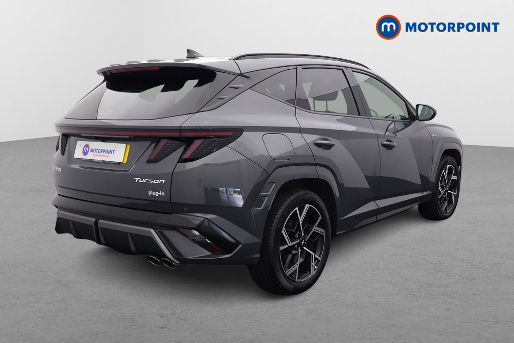 Hyundai Tucson N Line Automatic Petrol Plug-In Hybrid SUV - Stock Number (1554877) - Drivers side rear corner