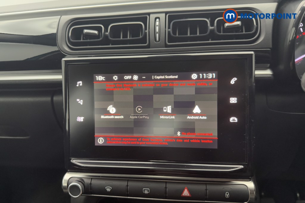 Citroen C3 Sense Manual Petrol Hatchback - Stock Number (1556164) - 5th supplementary image