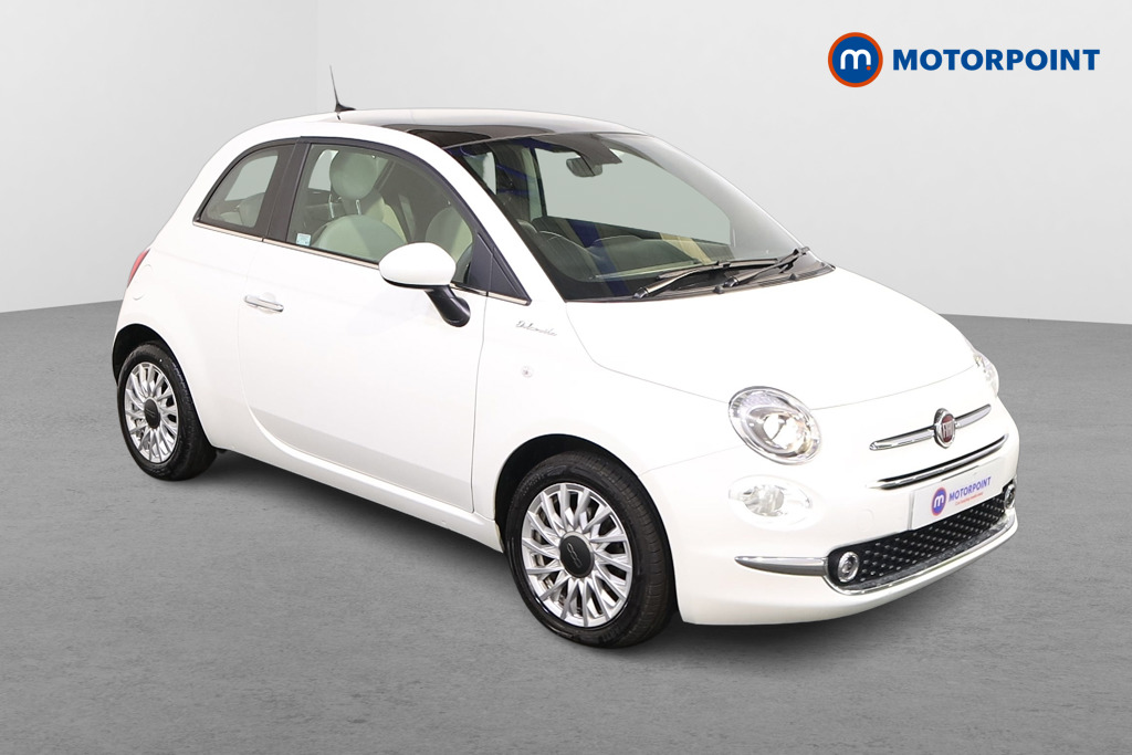 Fiat 500 Dolcevita Manual Petrol-Electric Hybrid Hatchback - Stock Number (1556882) - Drivers side front corner